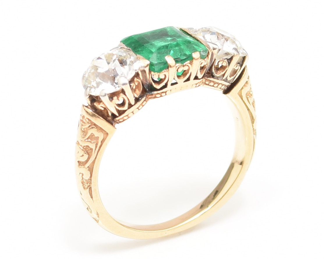Diamond rings and Fabergé surprise egg sparkle at Shropshire auction